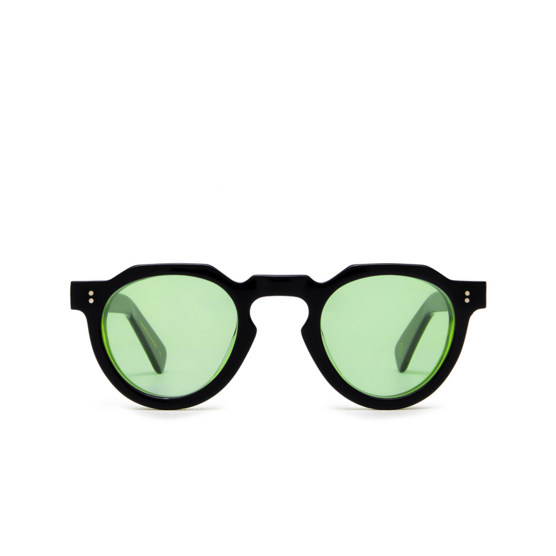 Gafas de sol Lesca CROWN PANTO 8MM 21 black / green - 1/4