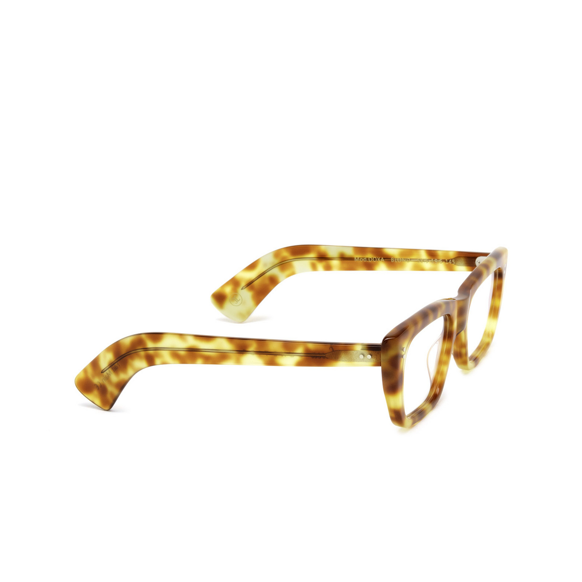 Lesca DOXA Eyeglasses Blond - three-quarters view