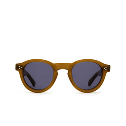 Lesca® Round Sunglasses: Gaston color Honey 1.