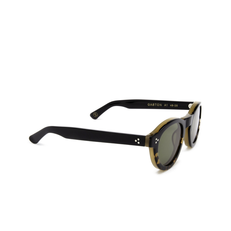Lesca GASTON Sunglasses A1 dark havana - 2/4