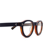 Lesca GASTON Eyeglasses 30 bleu / cognac - product thumbnail 3/4