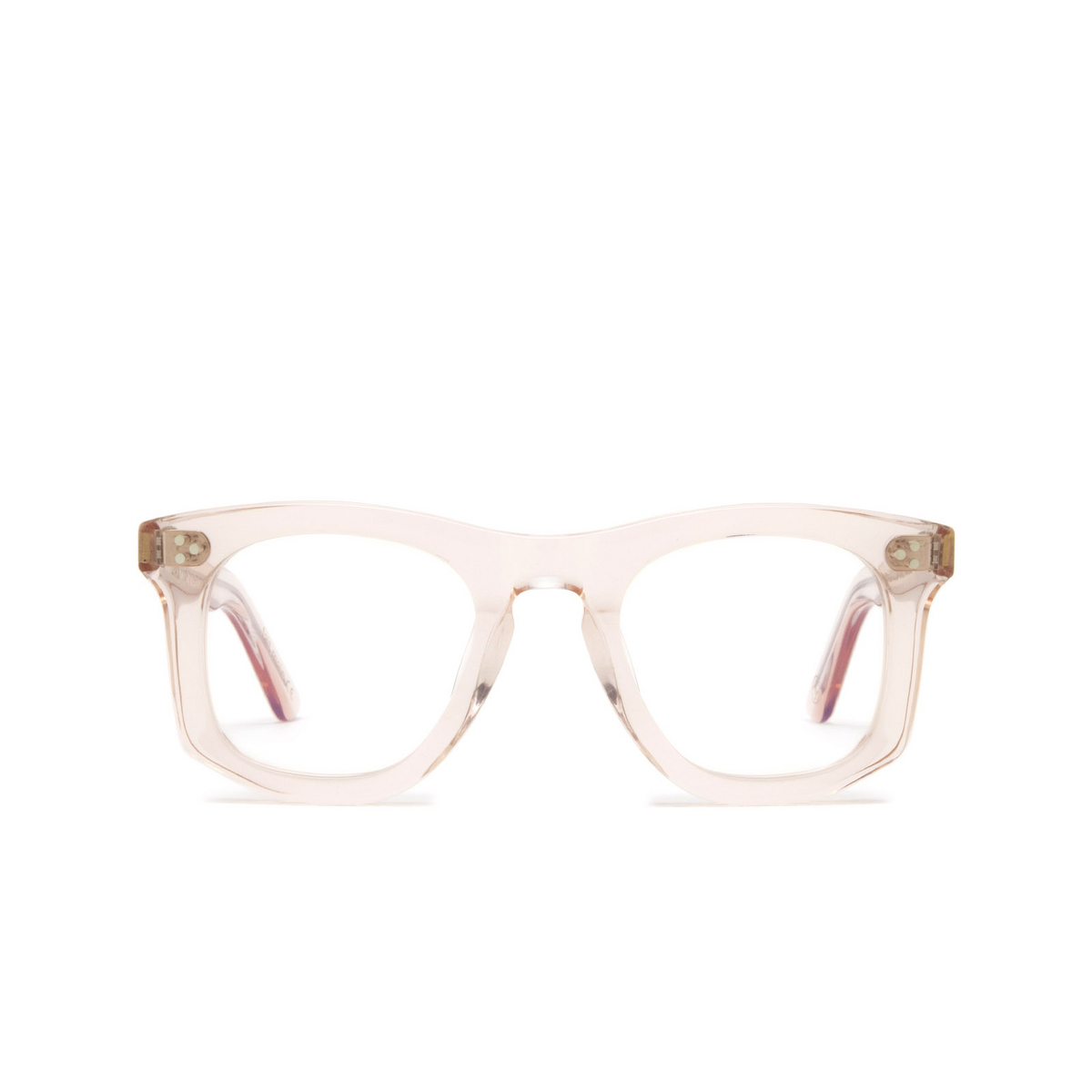 Lesca® Irregular Eyeglasses: Guru Xl color Pink Rose - front view.