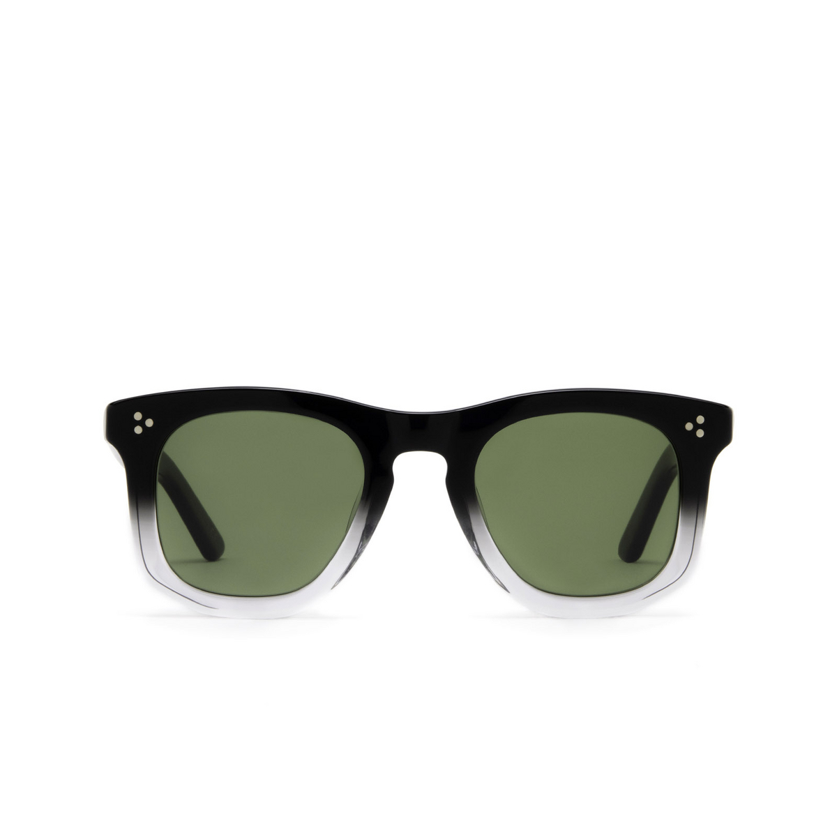 Lesca® Irregular Sunglasses: Guru Xl Sun color Gradient Black Deg - front view.