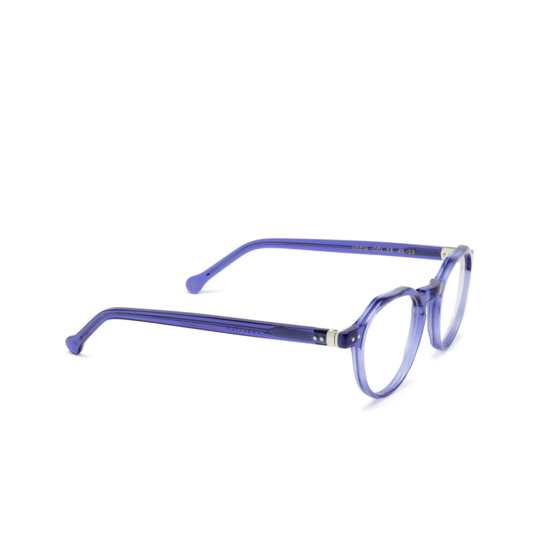 Lesca ICON Eyeglasses 25 blue - 2/4