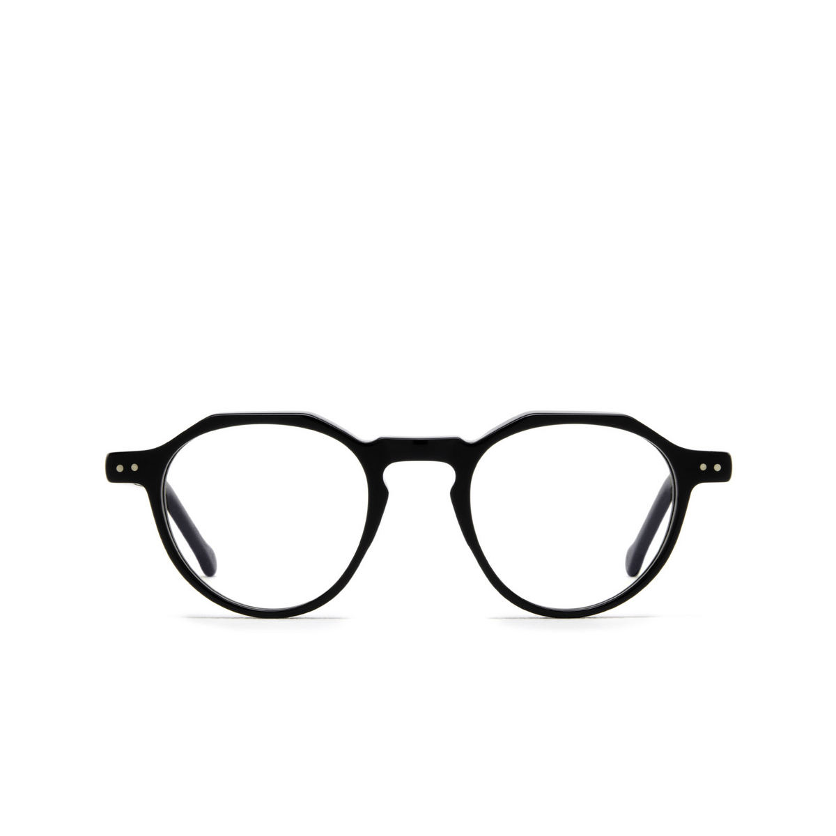 Lesca ICON Eyeglasses 5 Black - front view
