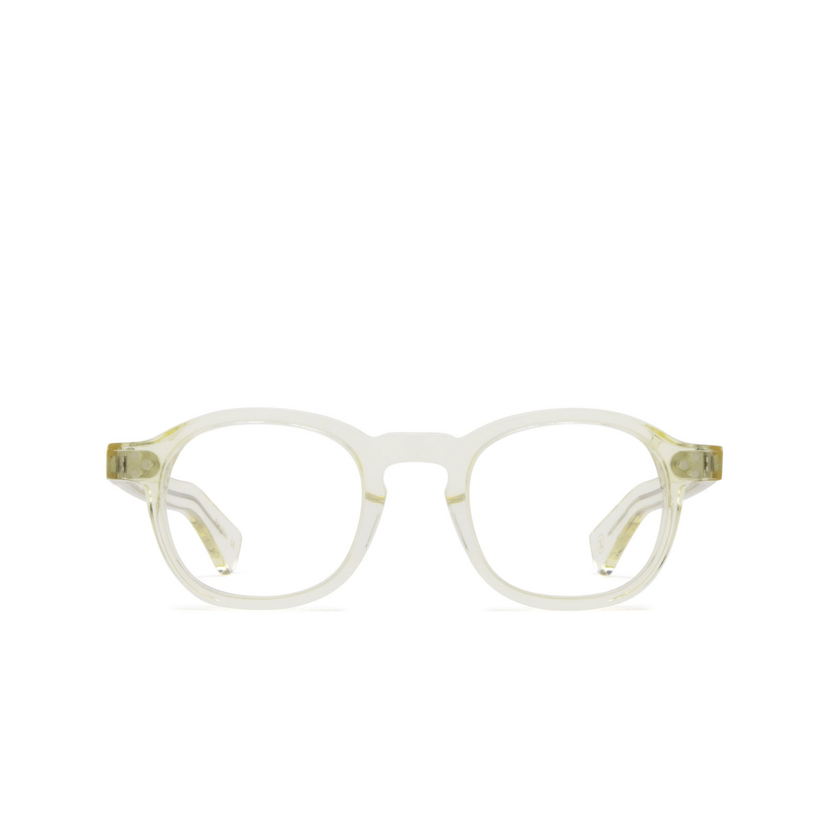 Lesca® Square Eyeglasses: Iota color Champagne 27 - front view.