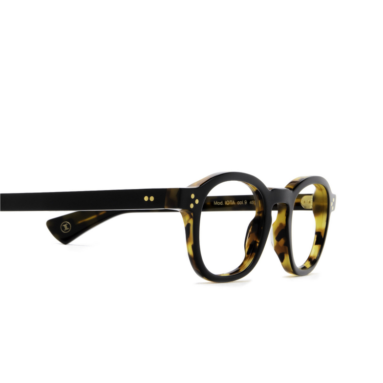 Lesca IOTA Eyeglasses 9 black tortoiseshell - 3/4
