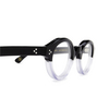 Occhiali da vista Lesca LA CORBS 100 / DEG black gradient - anteprima prodotto 3/4