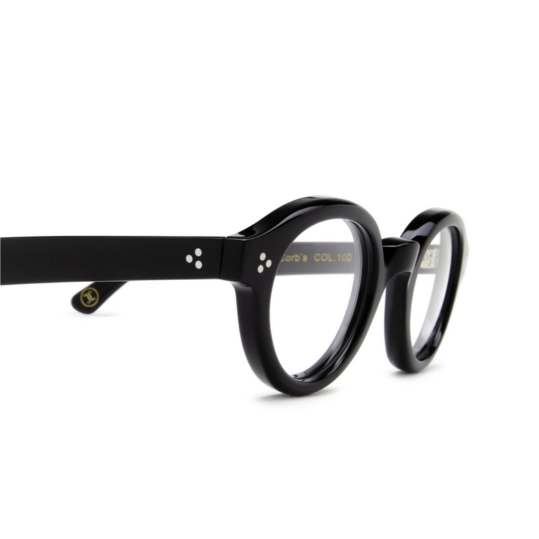 Lesca LA CORBS Eyeglasses BLK black - 3/4