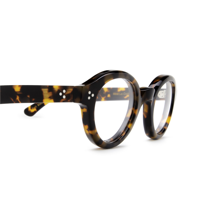 Lesca LA CORBS Eyeglasses H827 marble tortoise - 3/4