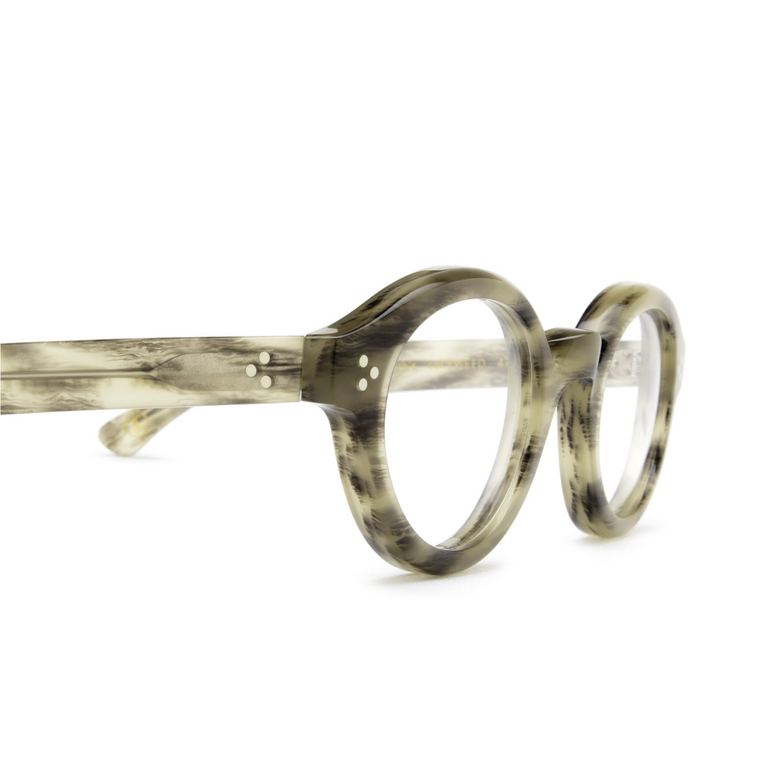 Lesca LA CORBS Eyeglasses TWEED striped grey - 3/4