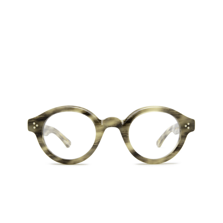 Lesca LA CORBS Eyeglasses TWEED striped grey - 1/4