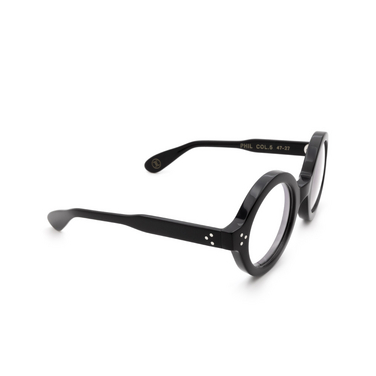 Lesca PHIL Korrektionsbrillen 5 black - Dreiviertelansicht