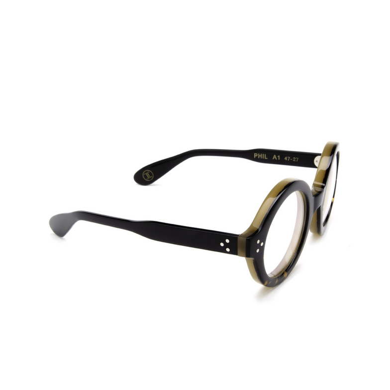 Lesca PHIL Eyeglasses A1 dark havana - 2/4