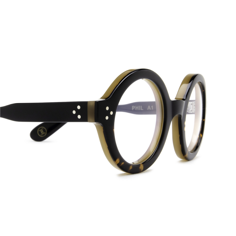 Lesca PHIL Korrektionsbrillen A1 dark havana - 3/4
