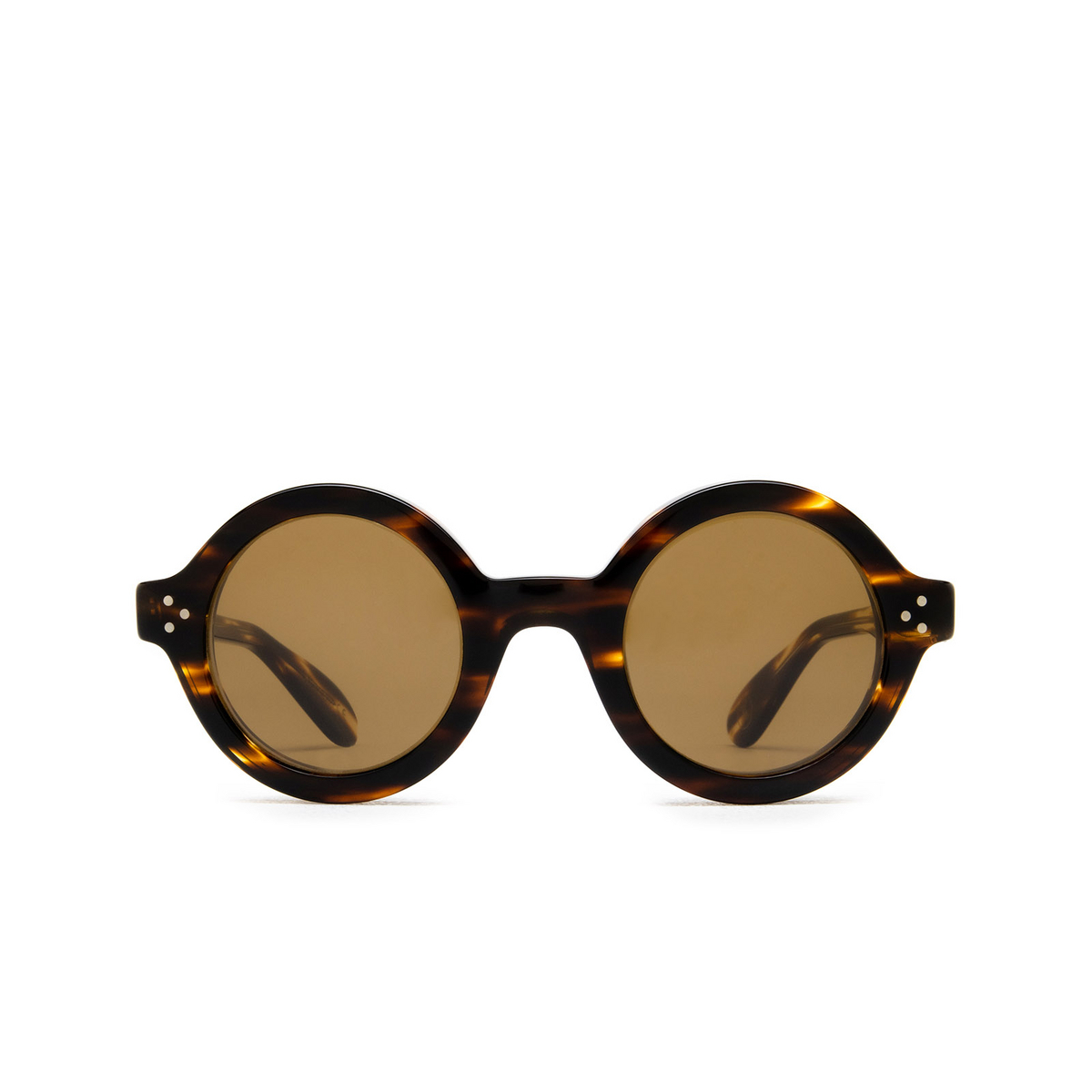 Lesca PHIL Sunglasses A3 / BROWN Light Jasper Tortoise - front view