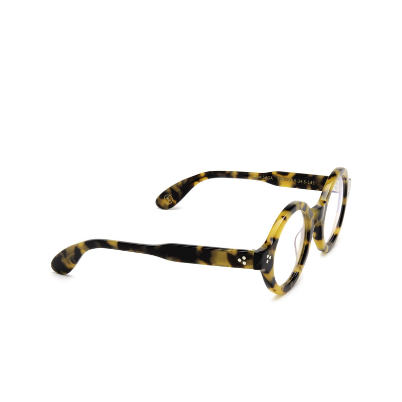Lesca SAGA Eyeglasses 228 marbled tortoiseshell - 2/4