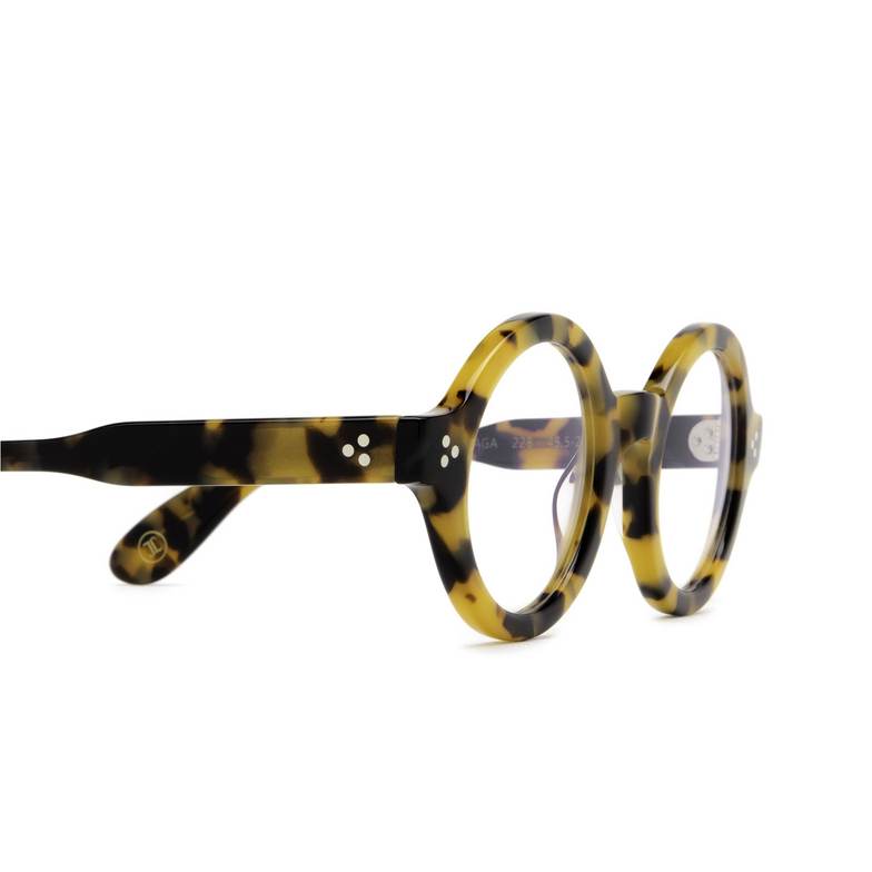 Lesca SAGA Eyeglasses 228 marbled tortoiseshell - 3/4