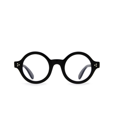 Lesca SAGA Eyeglasses blk-blue black - blue - front view