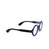 Lesca SAGA Eyeglasses BLK-BLUE black - blue - product thumbnail 2/4
