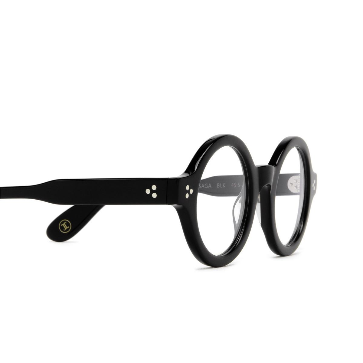 Lesca SAGA Eyeglasses BLK Black - product thumbnail 3/4