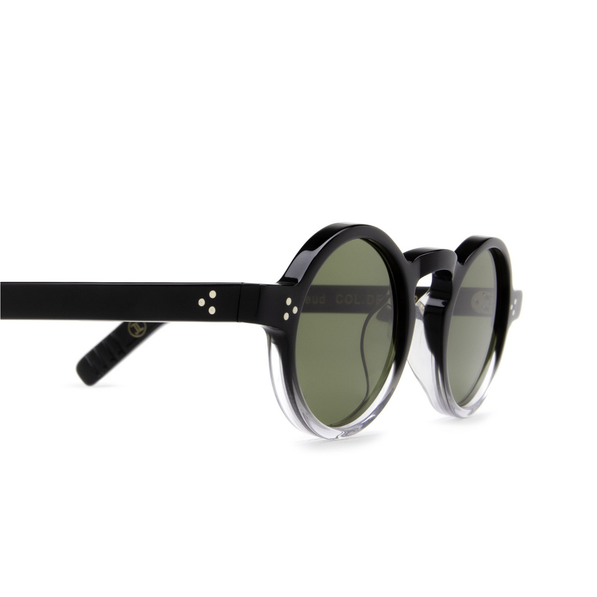 Lesca® Round Sunglasses: S.freud color Deg Black Gradient - product thumbnail 3/3