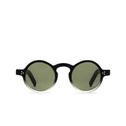 Lesca® Round Sunglasses: S.freud color Deg Black Gradient 