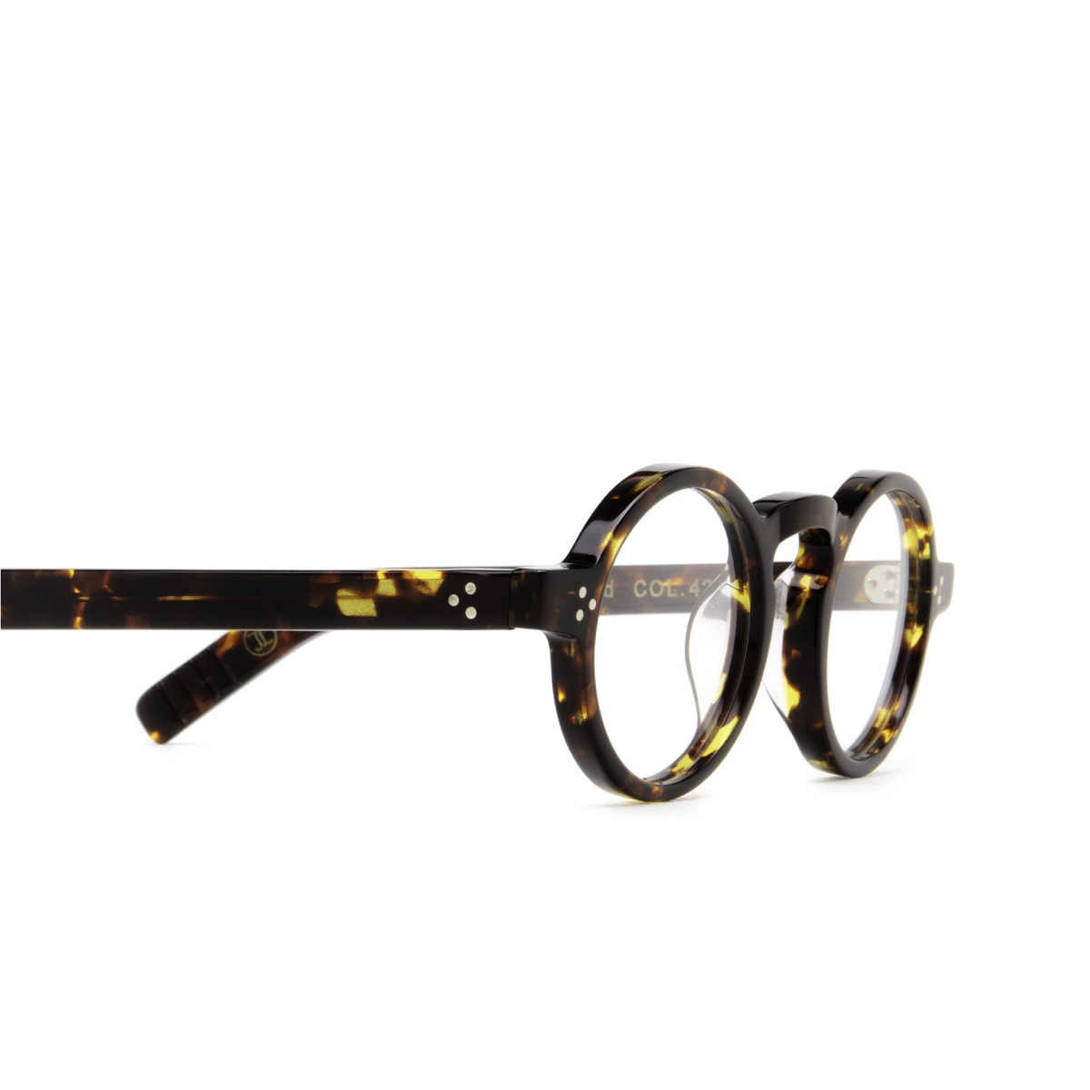 Lesca S.FREUD Eyeglasses 424 Dark Tortoise - 3/4