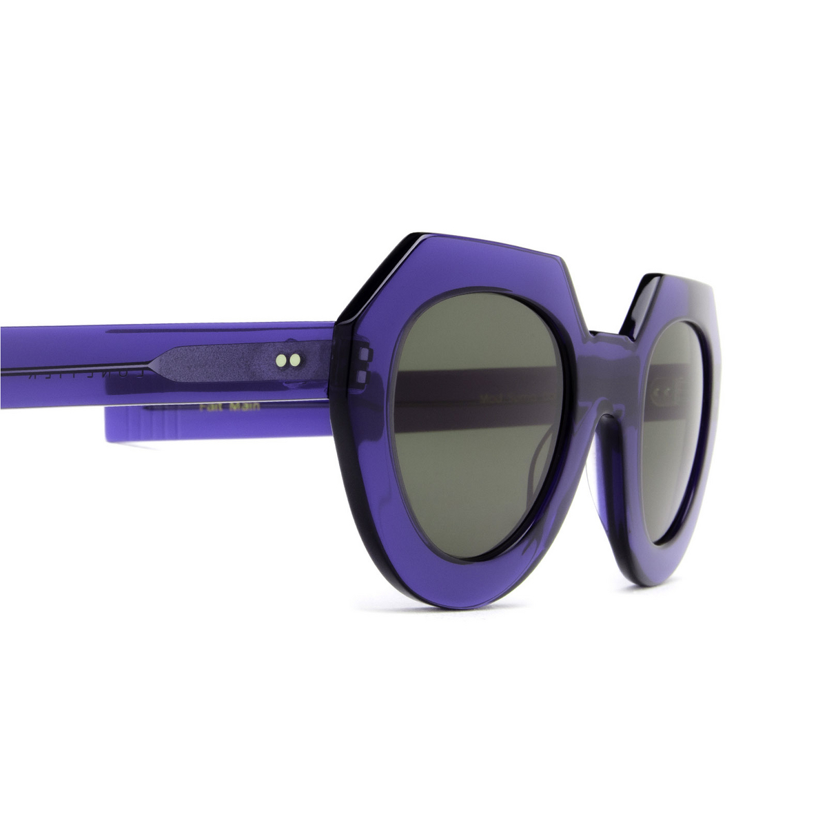 Lesca® Irregular Sunglasses: Sumo color Blue 5070 - 3/3.