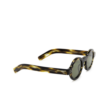 Lesca TABU Sunglasses a3 dark scale 1 - three-quarters view
