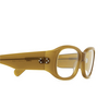 Lesca YVES 21 Eyeglasses 0030 yellow - product thumbnail 3/4