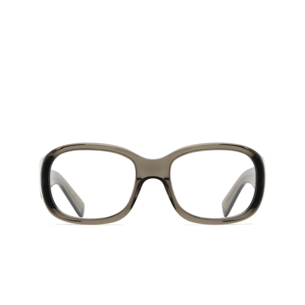 Lesca® Rectangle Eyeglasses: YVES 21 color Grey - front view.