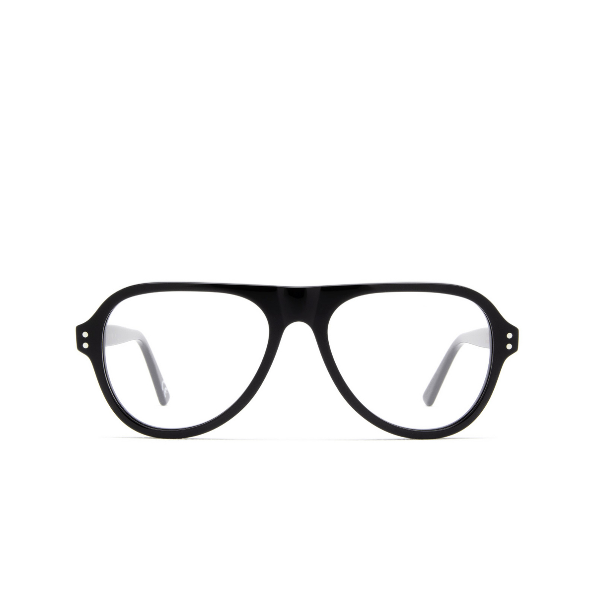 Marni® Aviator Eyeglasses: Blue Ridge Mountains color 5IP Black - front view