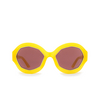 Marni CUMULUS CLOUD Sunglasses JZP yellow - product thumbnail 1/4