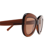 Marni ELEPHANT ISLAND Sunglasses MGZ crystal bordeaux - product thumbnail 3/6
