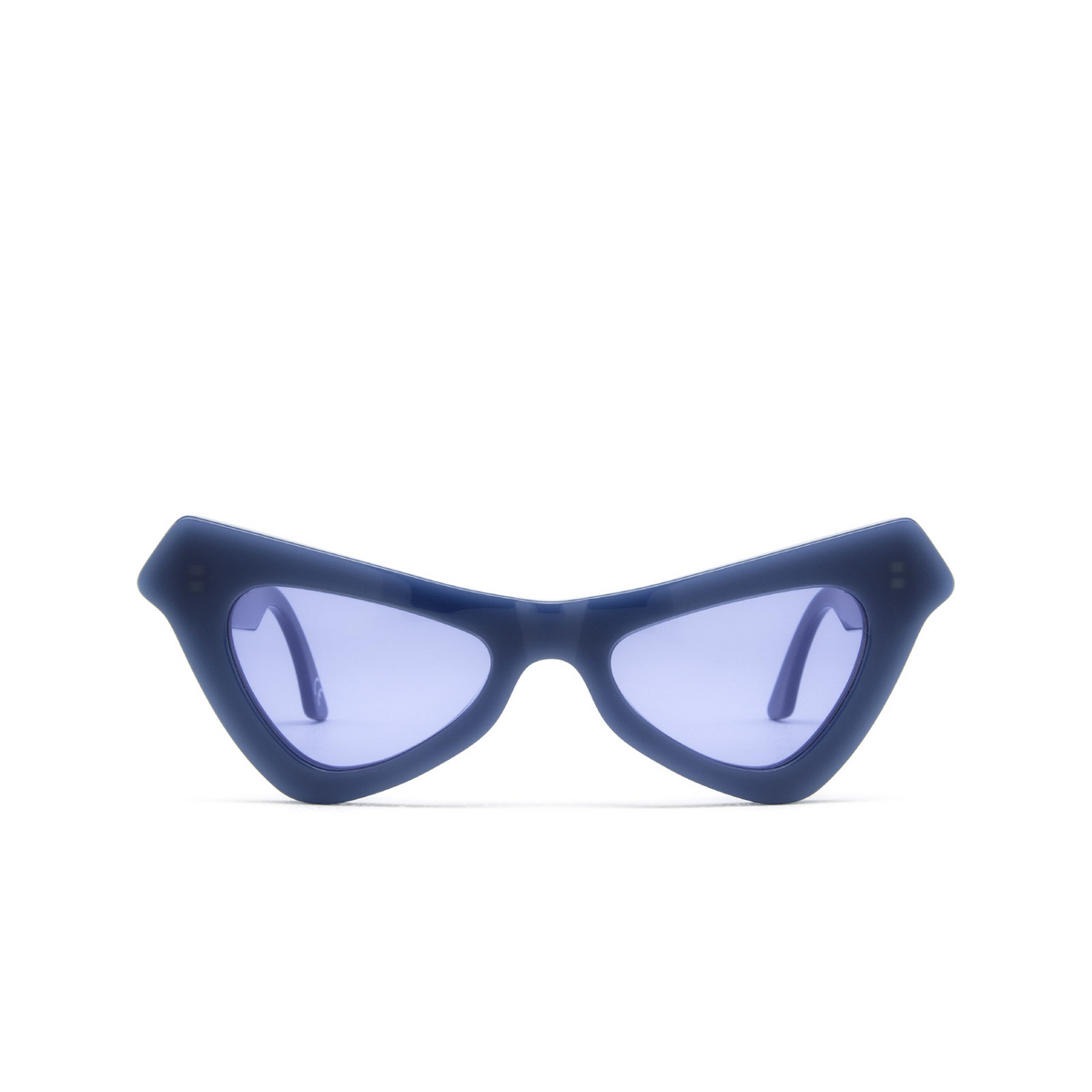Marni® Irregular Sunglasses: Fairy Pools color Blue 6J3 - front view.