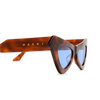 Marni FAIRY POOLS Sunglasses 9S9 havana blue - product thumbnail 3/4