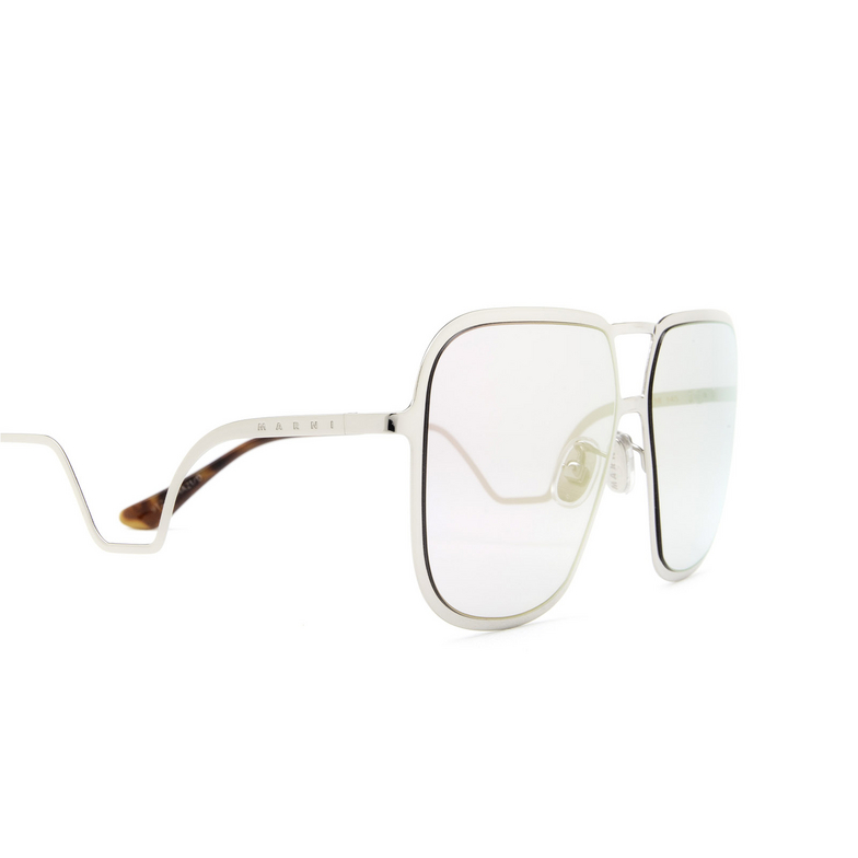 Marni HA LONG BAY Sunglasses 9TZ silver - 3/6