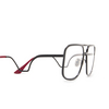 Marni HA LONG BAY OPTICAL Eyeglasses C47 nero - product thumbnail 3/4