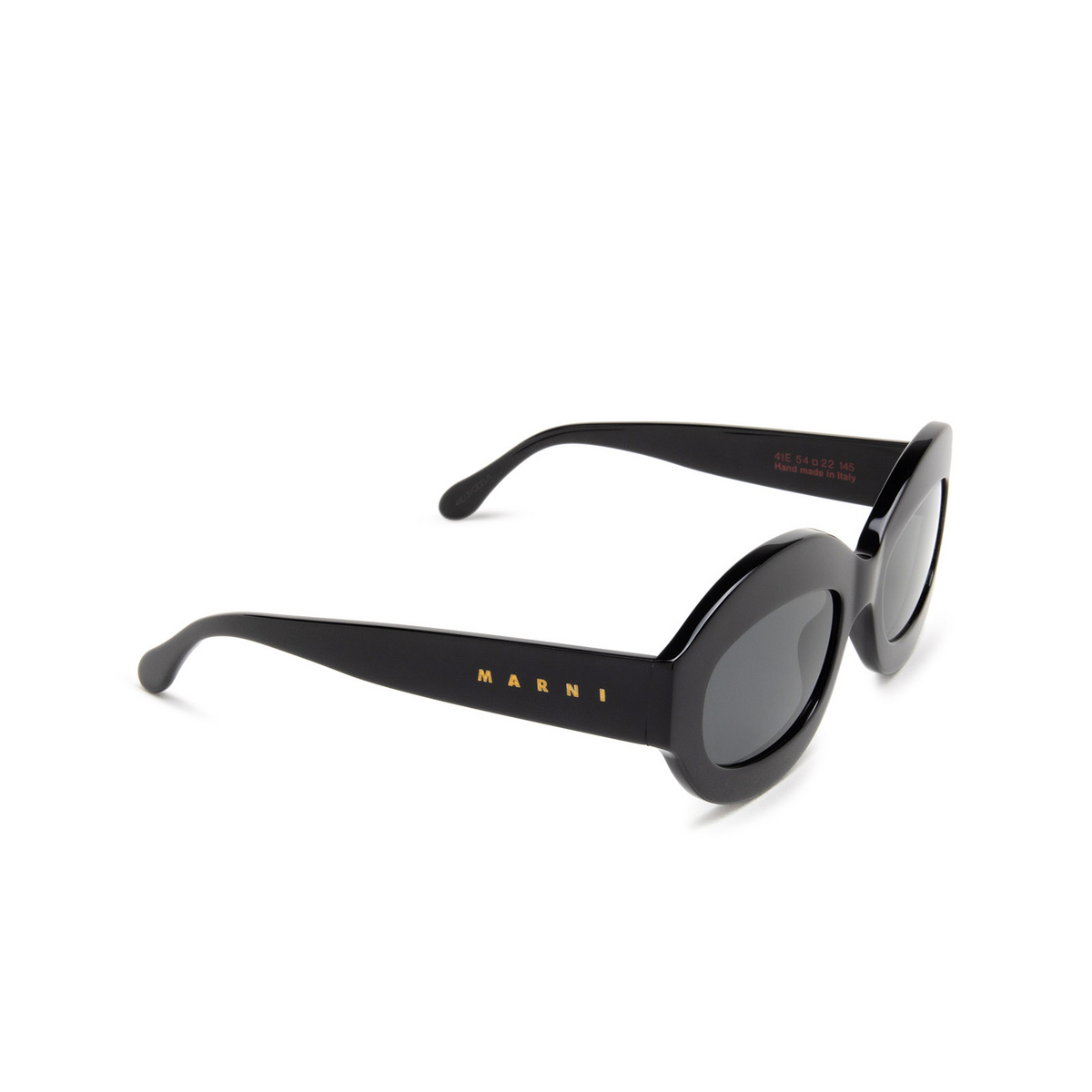 Marni IK KIL CENOTE Sunglasses 4IE Black - three-quarters view