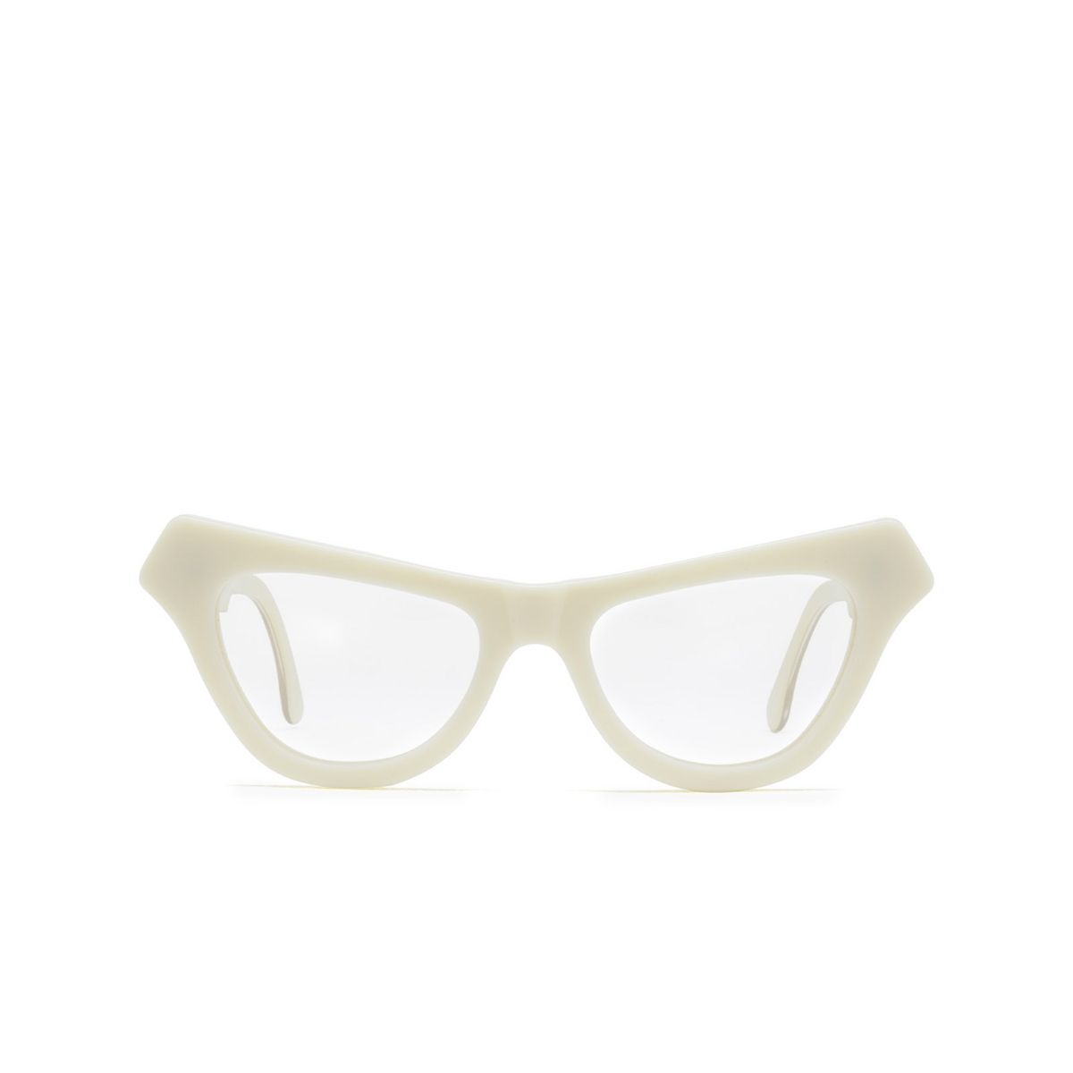 Marni® Irregular Eyeglasses: Jeju Island color Panna Qwc - front view.
