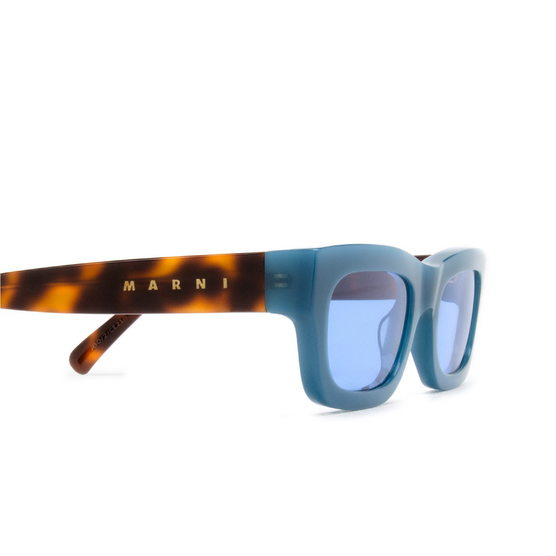Marni KAWASAN FALLS Sunglasses JB0 blue havana - 3/6