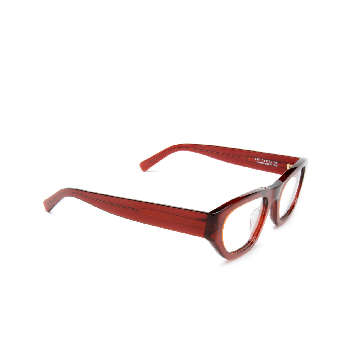 Marni LAAMU ATOLL Eyeglasses 47F Red - three-quarters view