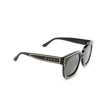 Marni LI RIVER Sunglasses 6j6 black - three-quarters view
