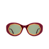 Marni MOUNT BROMO Sunglasses XQB bordeaux - product thumbnail 1/4