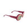 Gafas de sol Marni MOUNT BROMO XQB bordeaux - Miniatura del producto 2/4