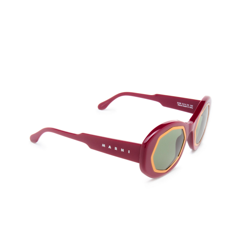 Marni MOUNT BROMO Sunglasses XQB bordeaux - 2/4
