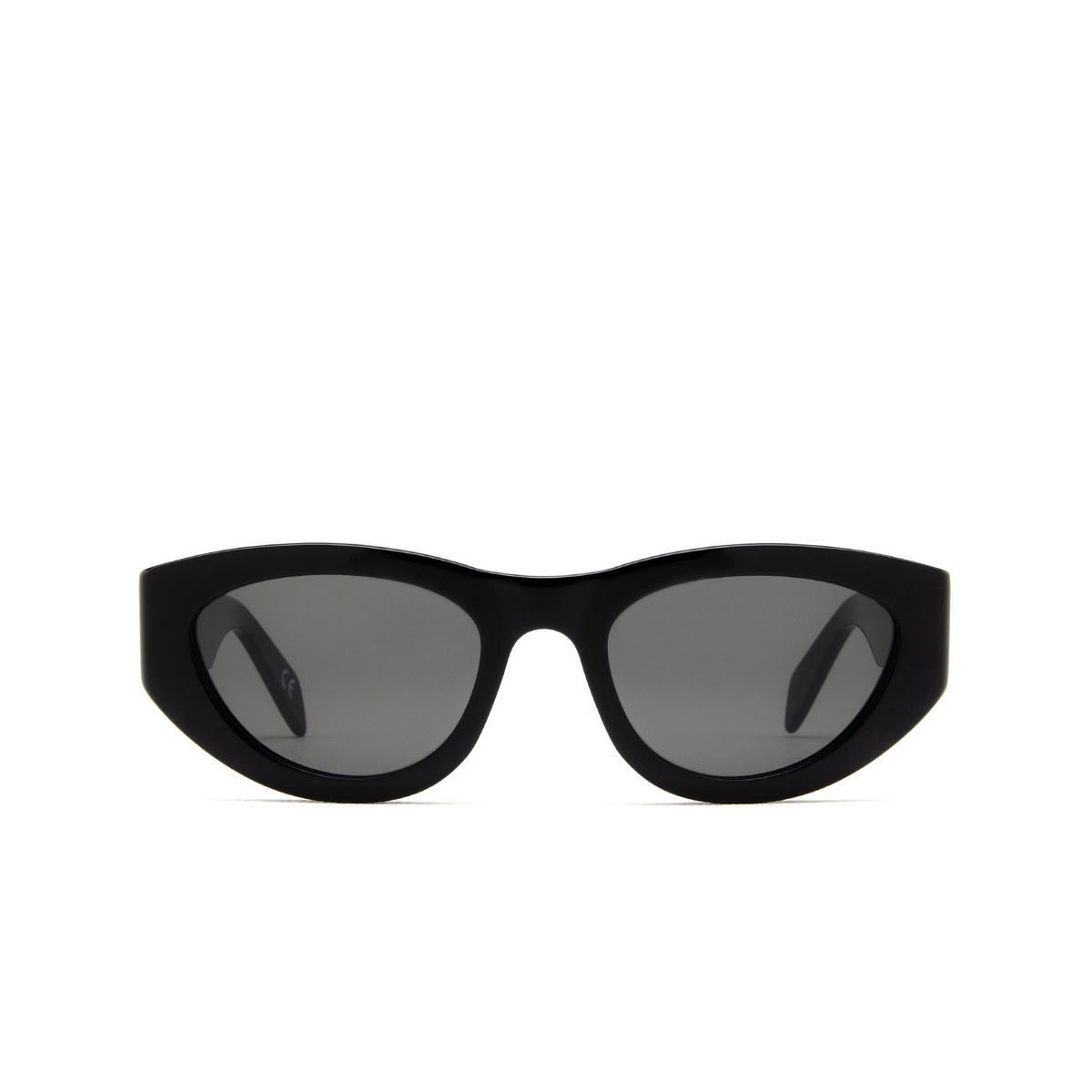 Marni® Cat-eye Sunglasses: Rainbow Mountains color Black Bmo - front view.