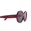 Marni ULAWUN VULCANO Sunglasses YAL bordeaux - product thumbnail 3/6