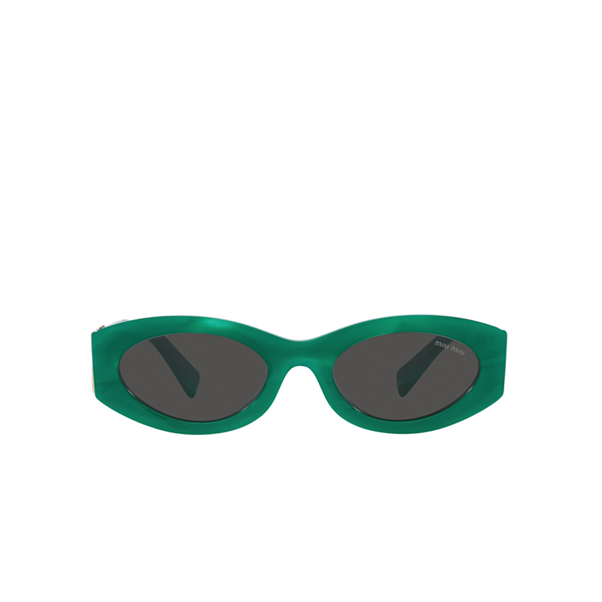 Miu Miu 0MU 11WS Sunglasses 15H5S0 Green - front view